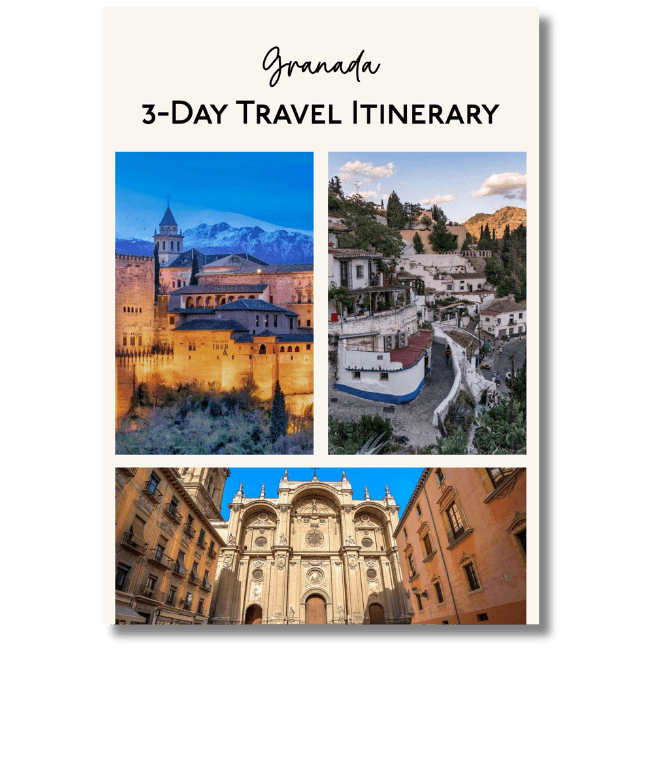 Plan your Granada trip with our 3-day itinerary! Explore the Alhambra, Albaicín, and more with local tips and a map. Download now for an authentic 2025 adventure!