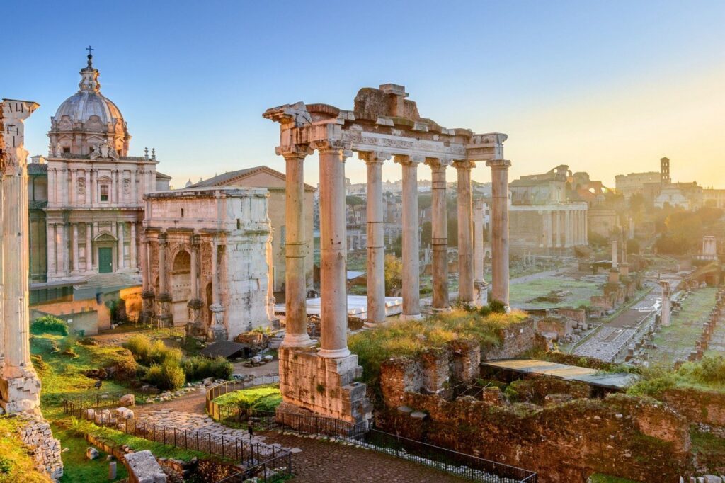 Wander through the ruins of ancient Rome's heart – temples, arches, and basilicas where history happened. Pair it with Palatine Hill for views over the city; it's like time travel.