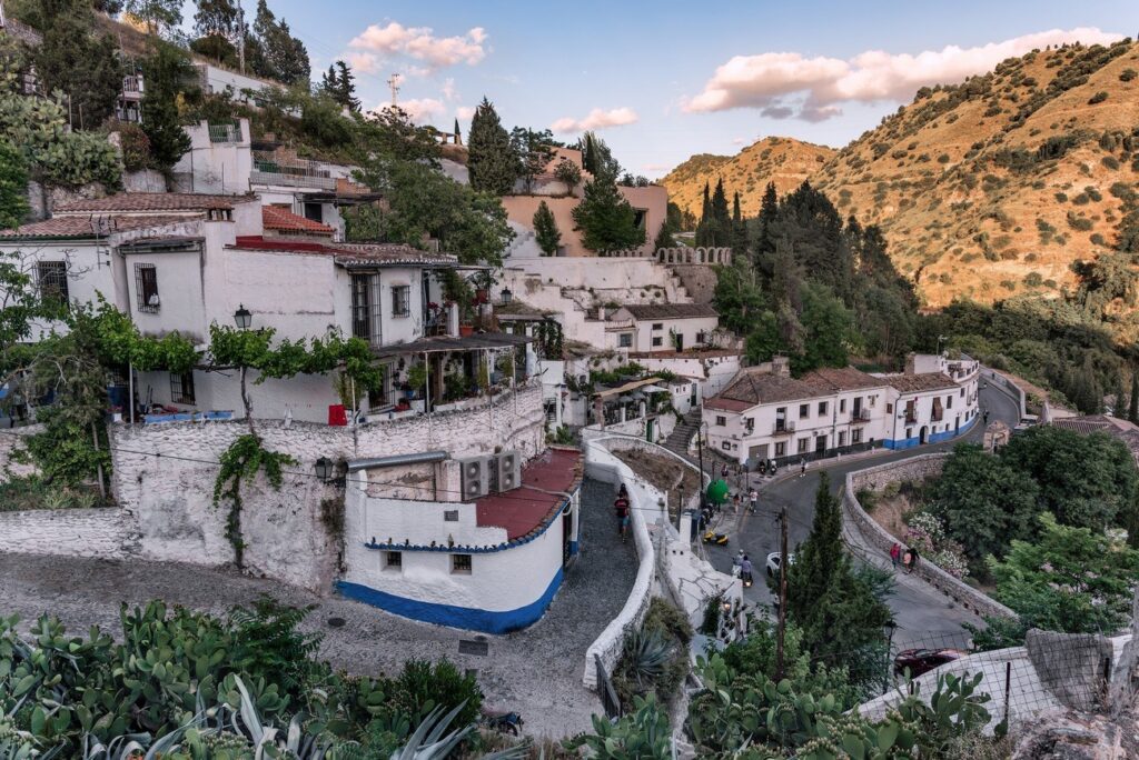Known for its cave houses and flamenco heritage, this gypsy quarter is raw and soulful. Visit the Sacromonte Caves Museum to learn about its history, then catch a zambra (flamenco show) at Cueva de la Rocío.