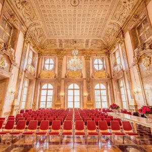 Experience a Mozart concert in the historic Marble Hall of Mirabell Palace