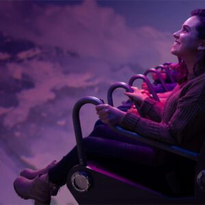 Experience the ultimate feeling of flight at Flyover Vancouver! Soar over iconic global destinations on a 20-meter spherical screen with motion