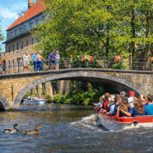 Visit the fairytale cities of Bruges and Ghent on a guided day trip from Brussels. See medieval landmarks and enjoy scenic canals. Book your tickets now!