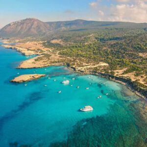 Discover the Blue Lagoon and Baths of Aphrodite from Paphos. Enjoy a boat cruise