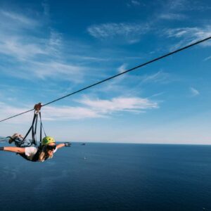 Soar above the Adriatic at 100 km/h in a superman position on Dubrovnik's longest zipline. Enjoy views of Lokrum Island and the Old Town. Book your tickets now!
