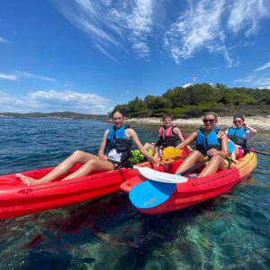 Explore the stunning Pakleni Islands at your own pace with a self-guided kayak rental from Hvar. Discover hidden bays and beaches. Book your tickets now!