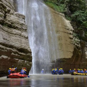 Explore the breathtaking Osumi Canyons with rafting