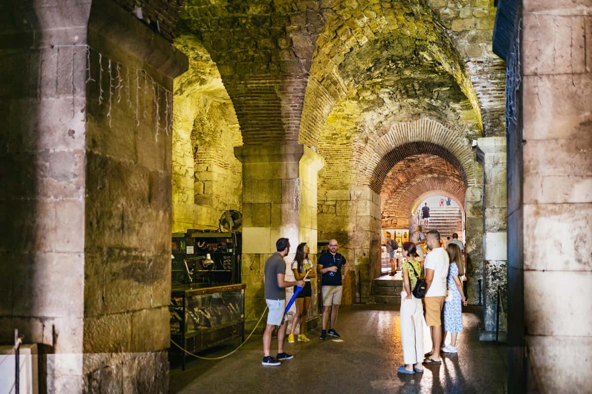 700 years of history on a guided tour of Split. See Diocletian's Palace