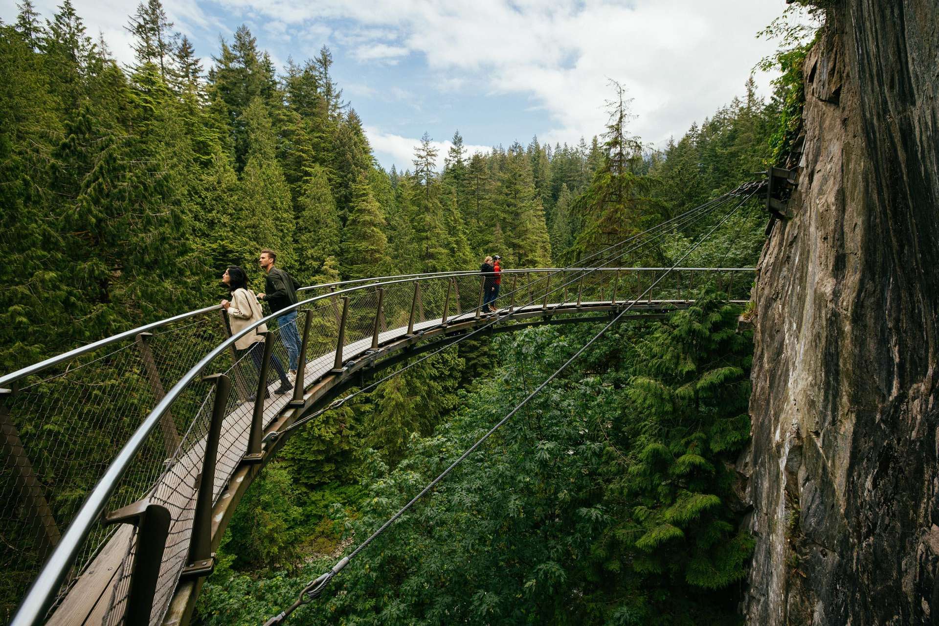 and Treetops Adventure in Vancouver. Cross a 450ft bridge 230ft high. Book your tickets now!