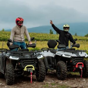 Explore the Rhodope foothills on a thrilling off-road ATV adventure near Plovdiv. Ride through forest trails and enjoy stunning views. Book your tickets now!