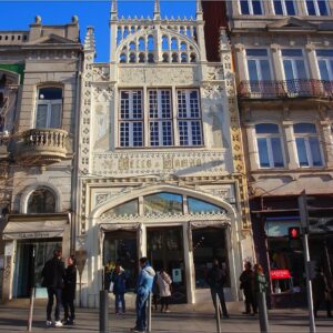 Step inside Livraria Lello in Porto to admire its iconic red staircase and stunning Neo-Gothic architecture. Book your tickets now!