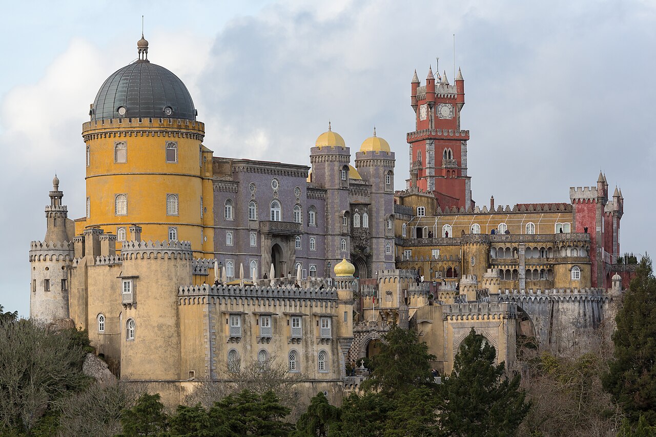 Explore the colorful Pena Palace